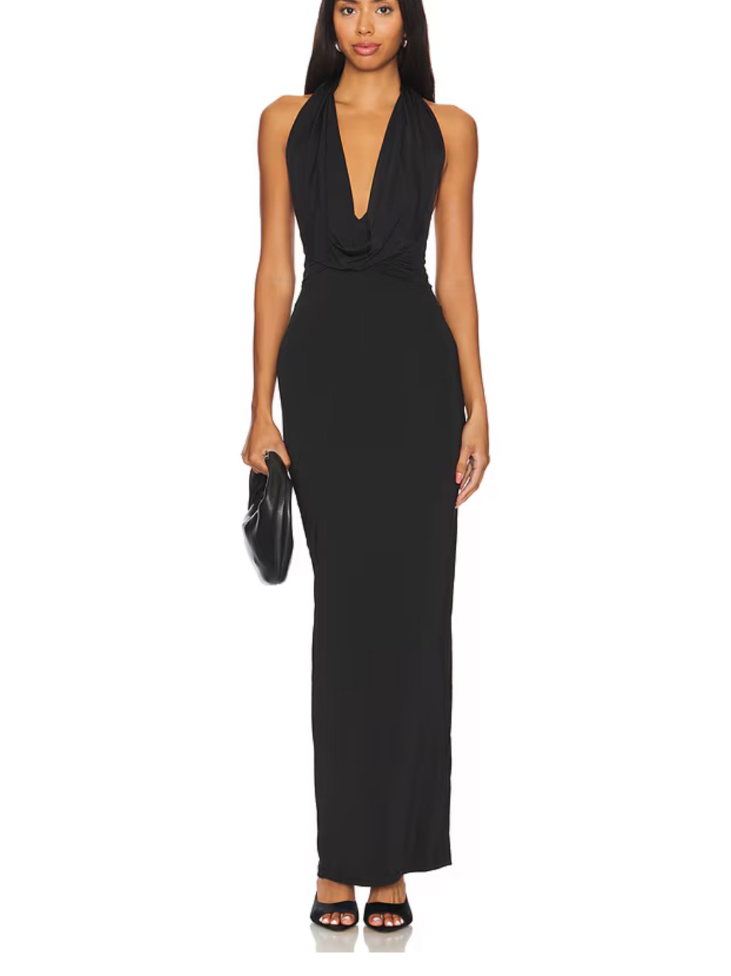 Nookie Element Gown In Black